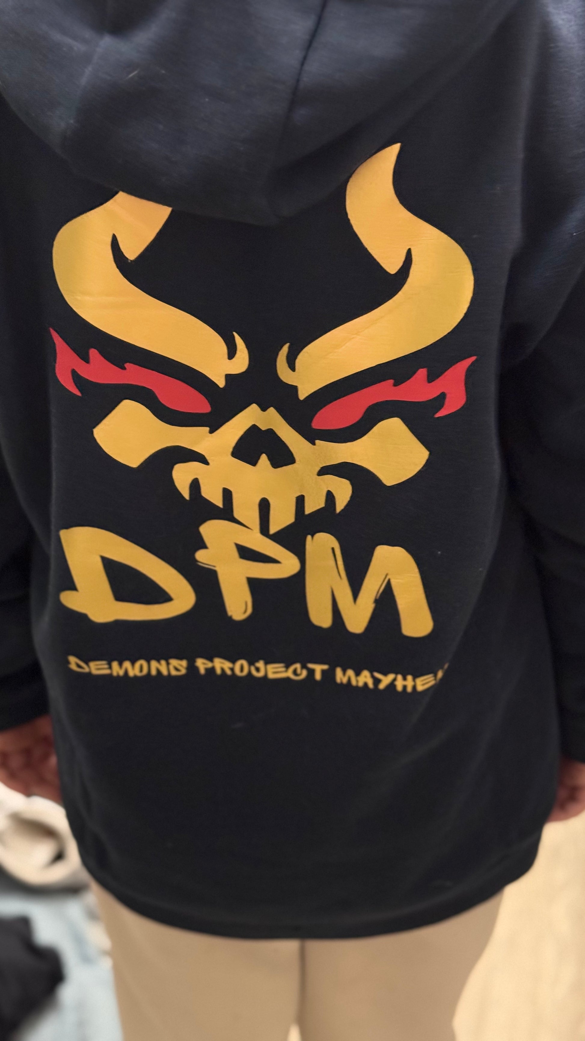 kids customised hoody
