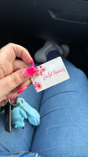 Customised Scented Keyrings