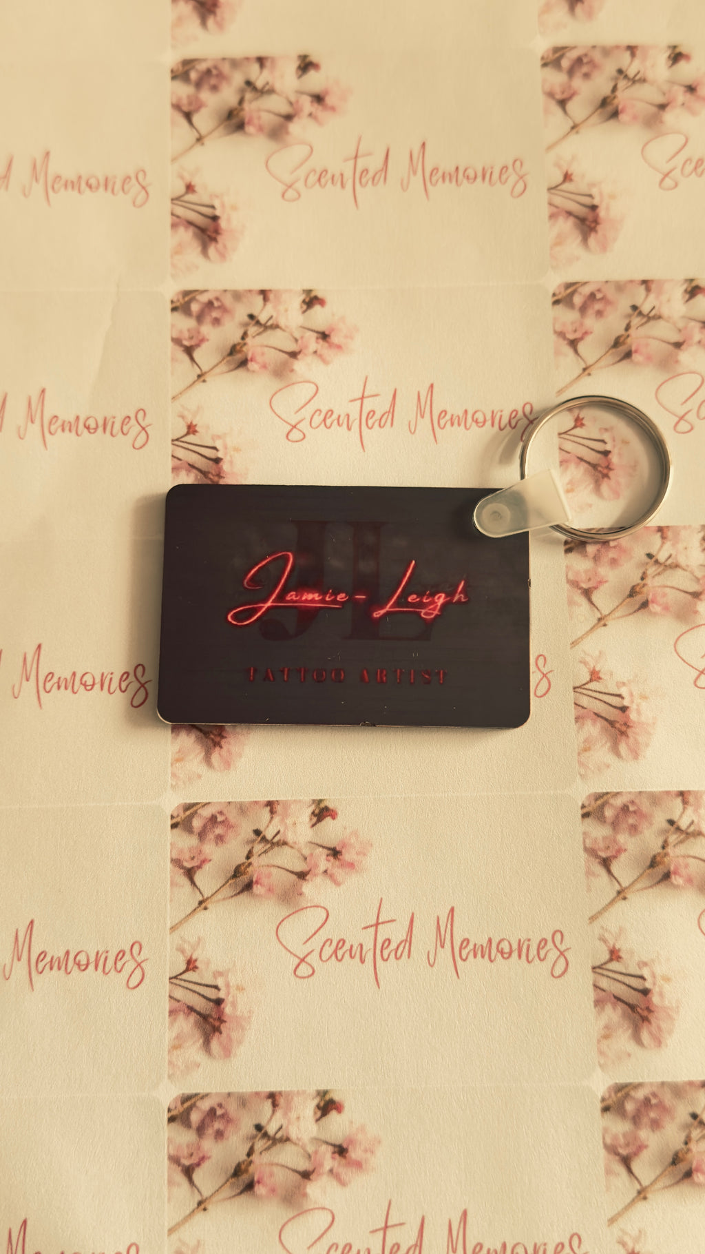Customised Scented Keyrings