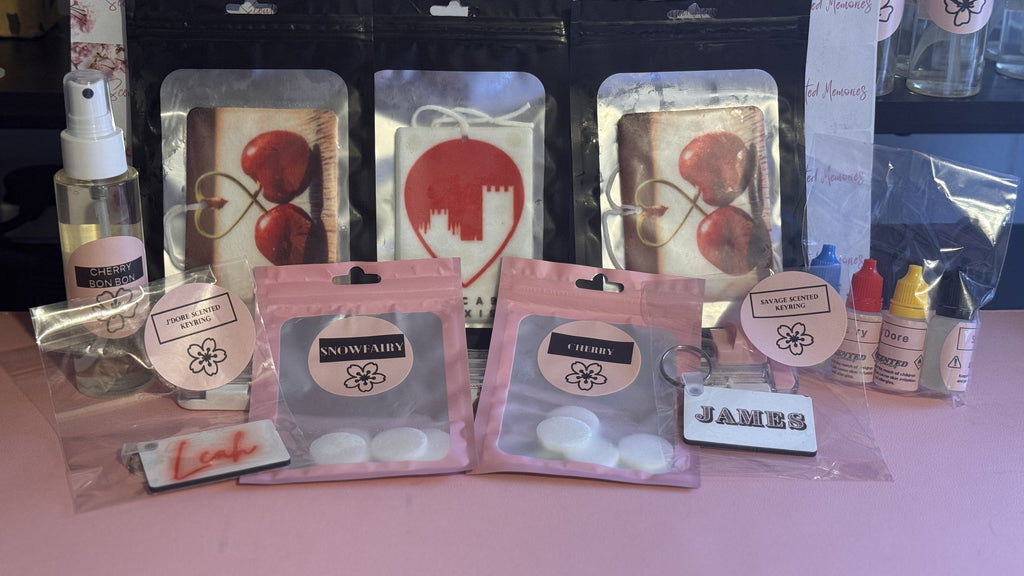 Customised Scented Keyrings