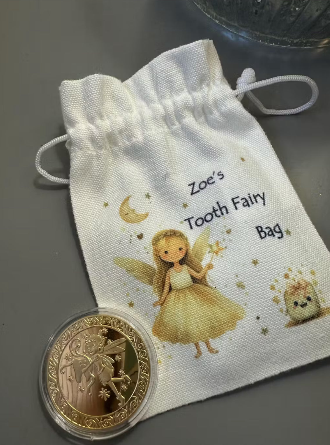Personalised Tooth Fairy pouch