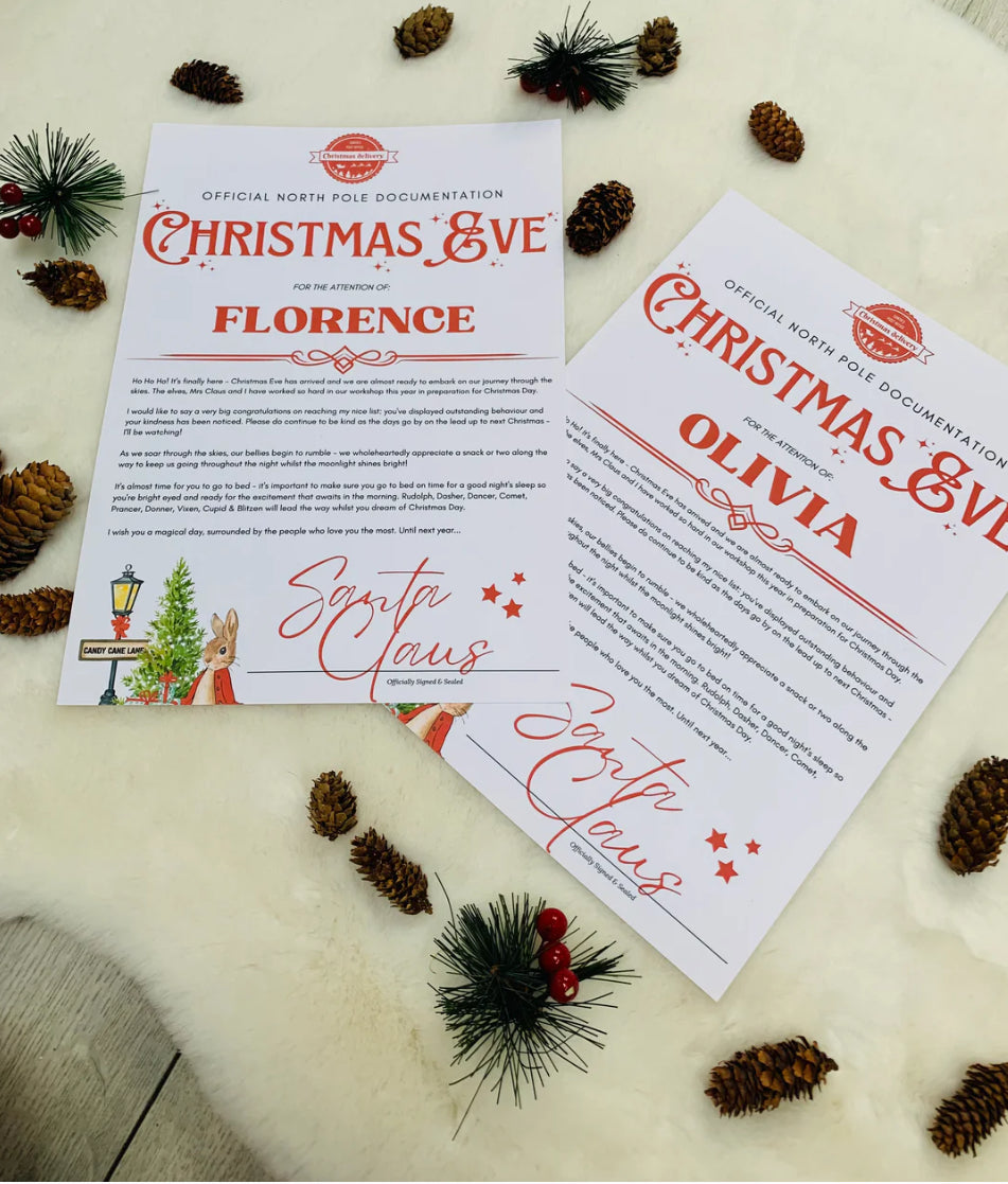 Personalised Christmas Eve Letters
