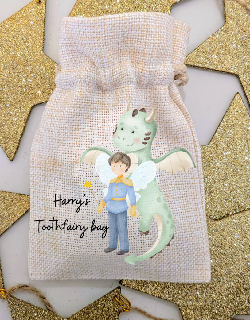 Personalised Tooth Fairy pouch