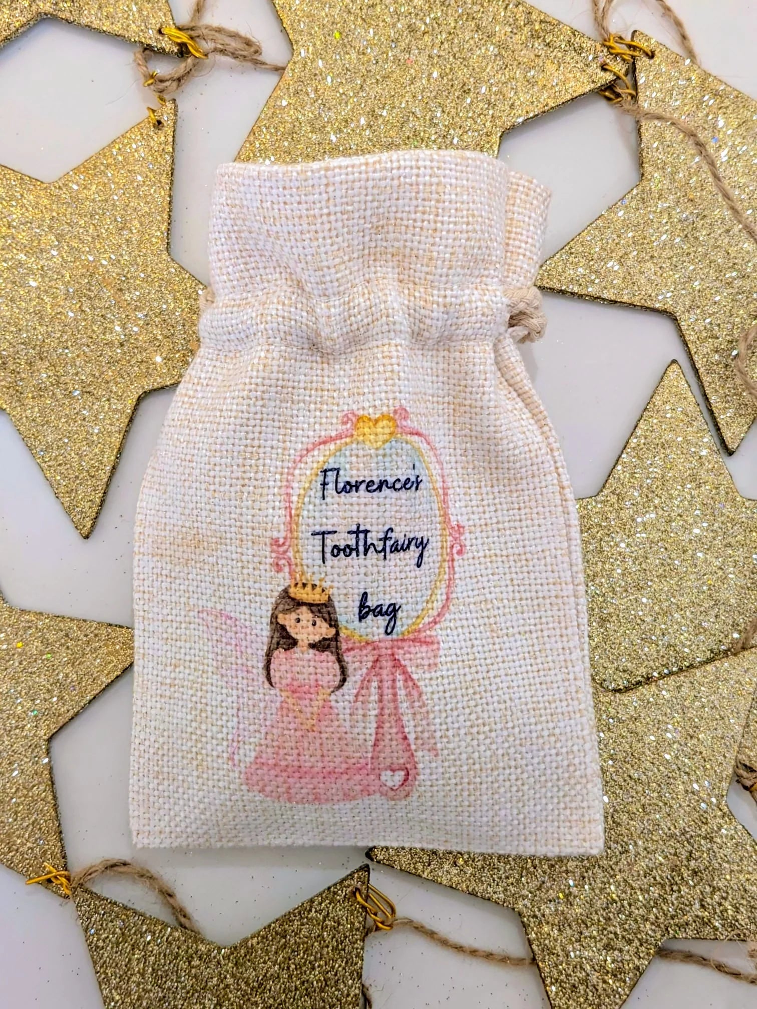 Personalised Tooth Fairy pouch